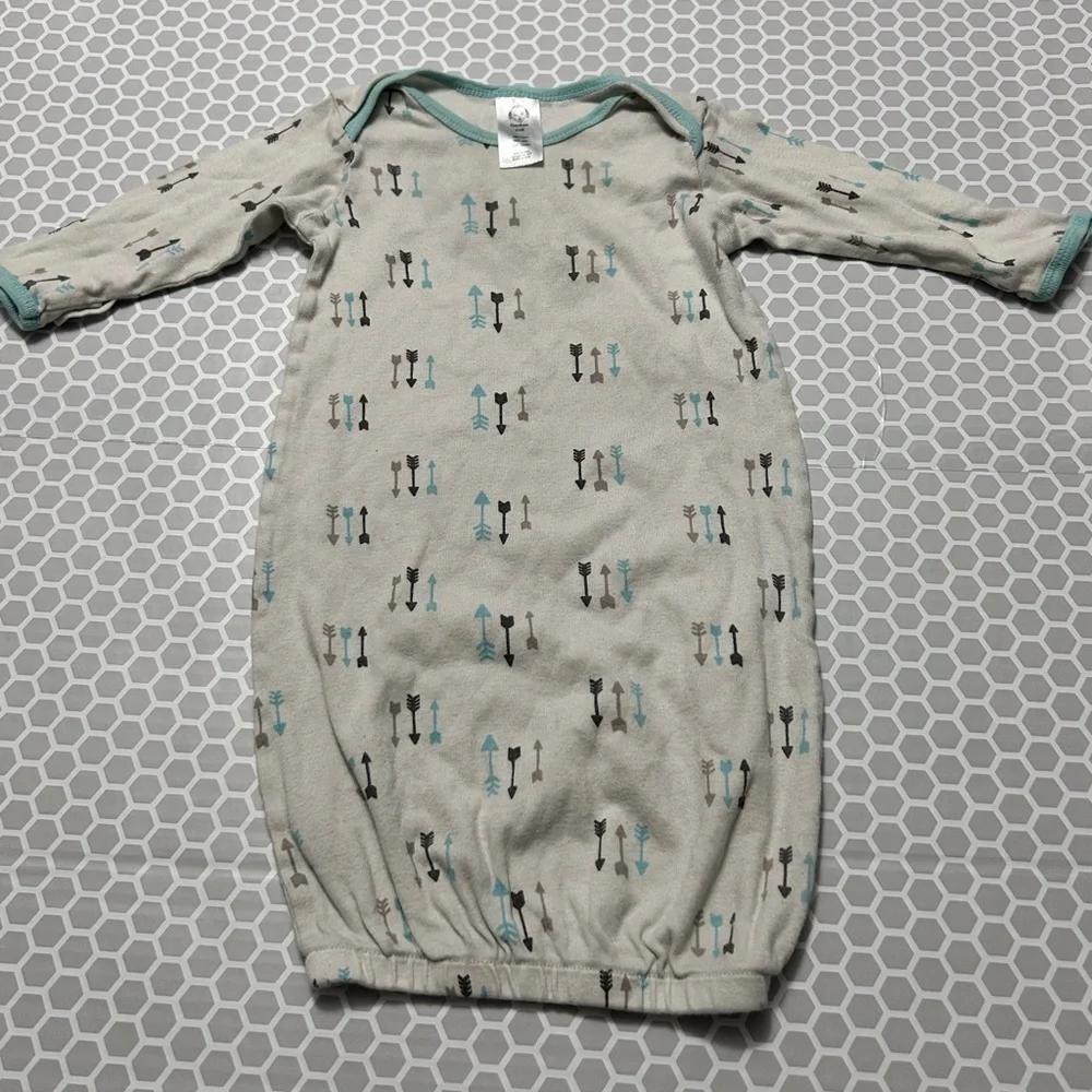 Gerber Set of 3 Sleep Sacks w Open Bottom Size 0-6 Months